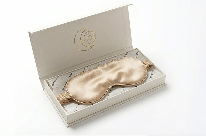 Deloréa Champagne Ritual Silk Sleep Mask