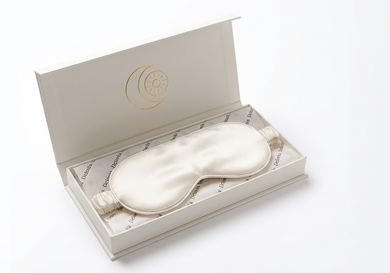 Deloréa Ivory Dream Silk Sleep Mask